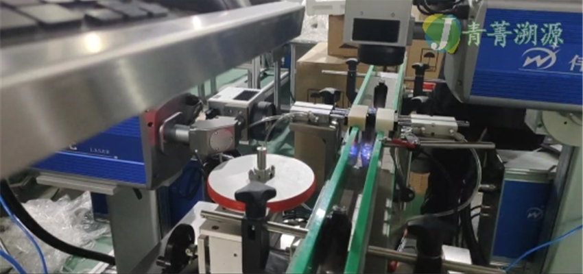 化妆品玻璃瓶的激光刻内外码关联防窜货